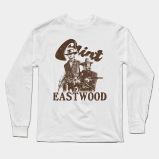 Clint Eastwood // Retro Style Long Sleeve T-Shirt